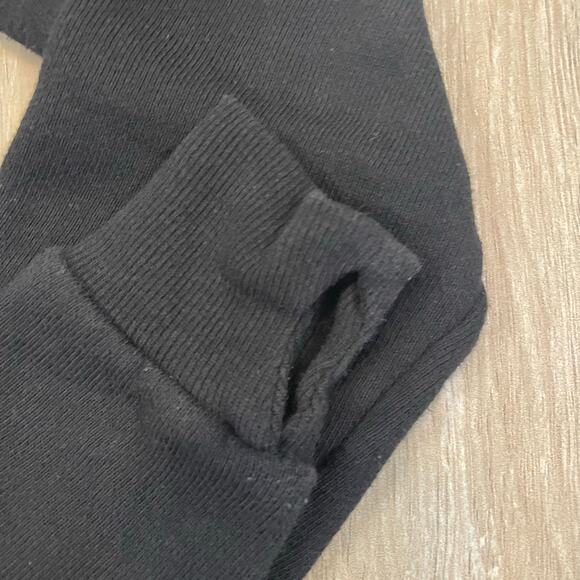 Saski Collection Black Cropped Hoodie Logo Small – 17.5" Chest 15" Length 2020 - Picture 4 of 8